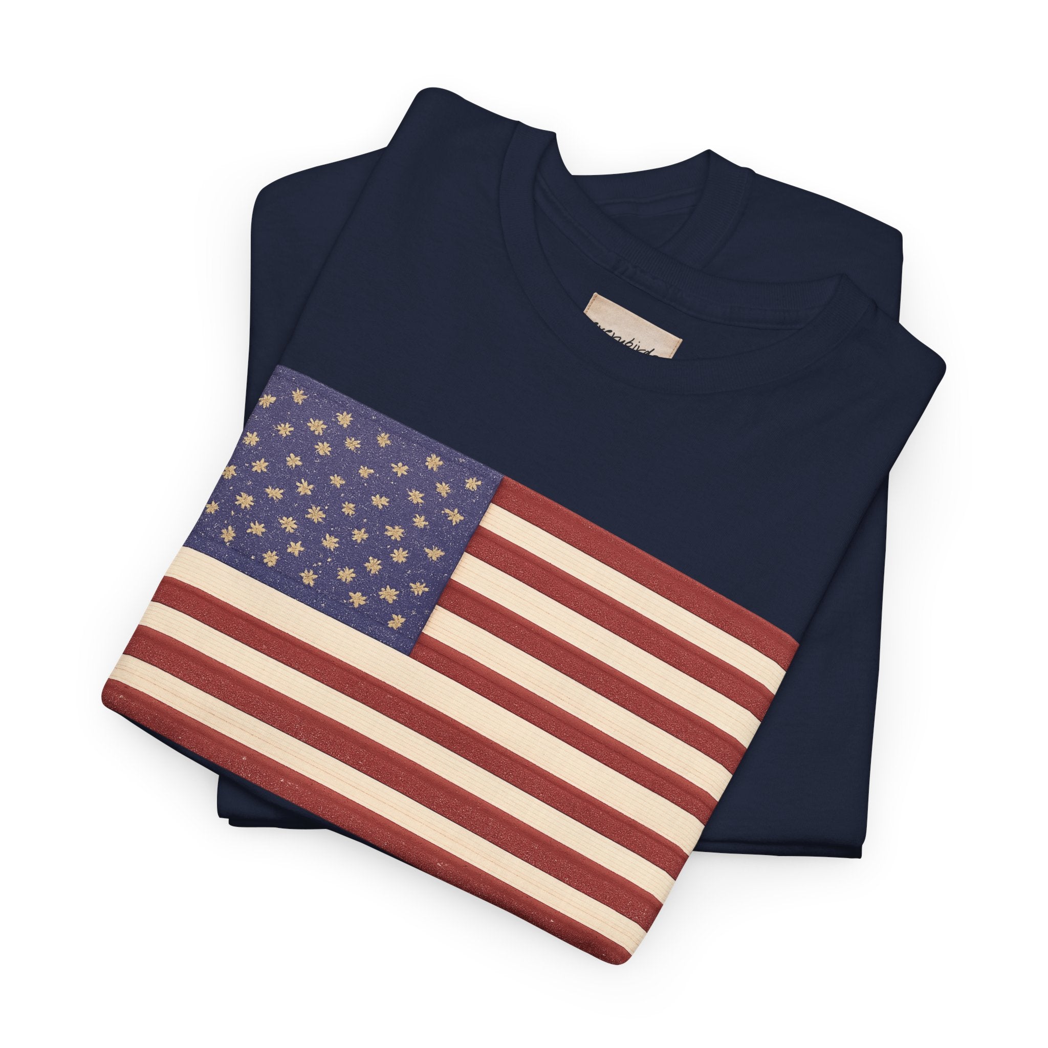 the "usa flag" tee
