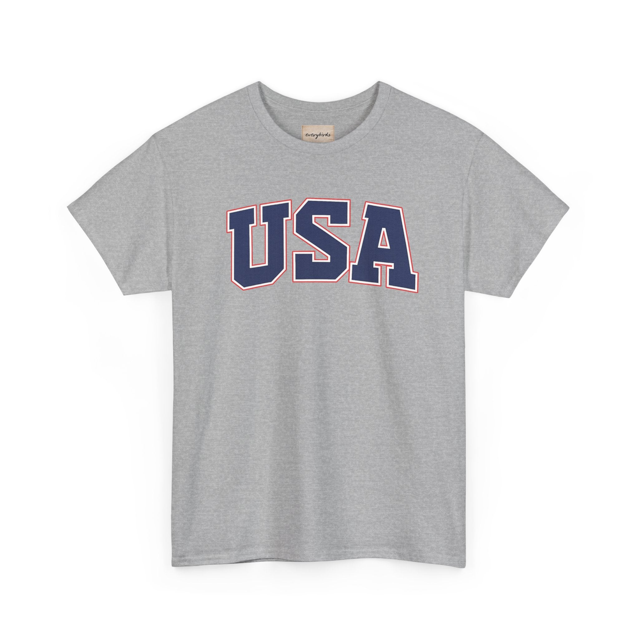 the "USA" tee