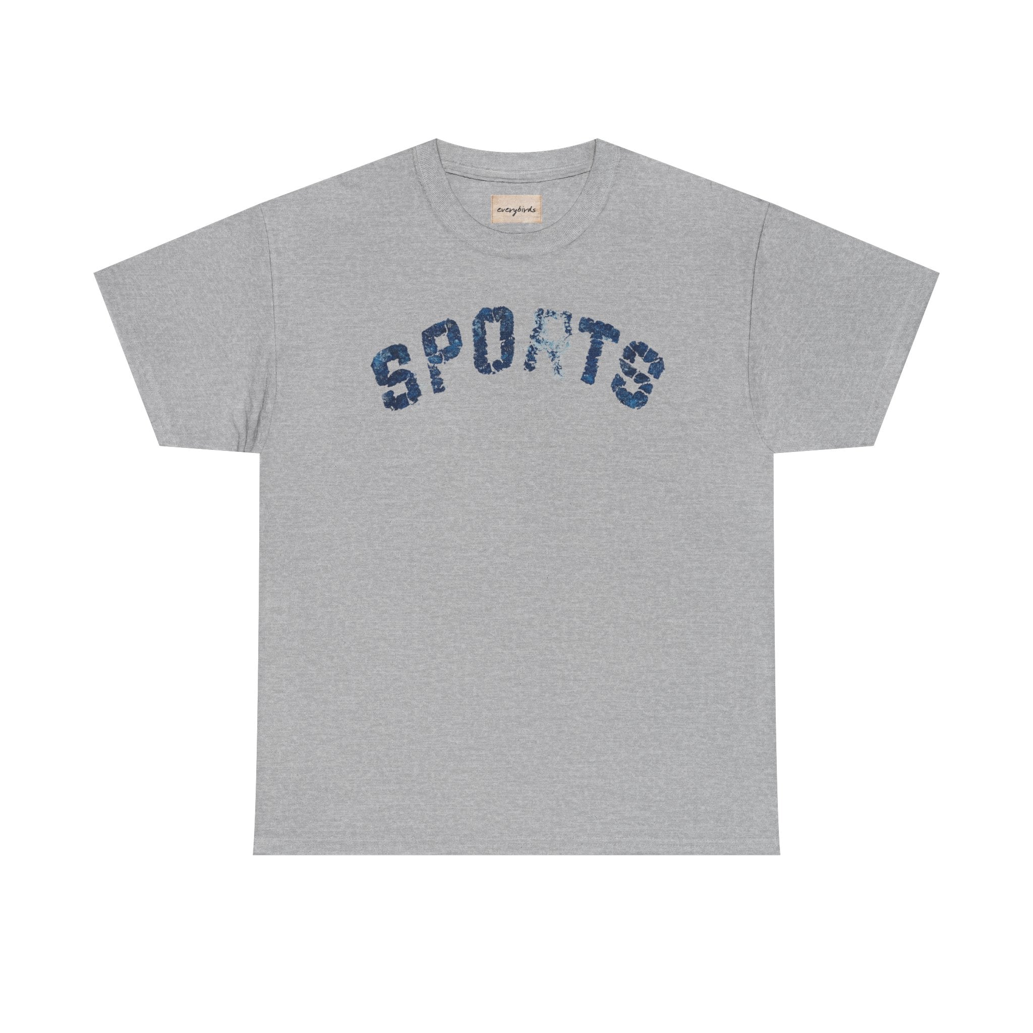 the "sports" tee