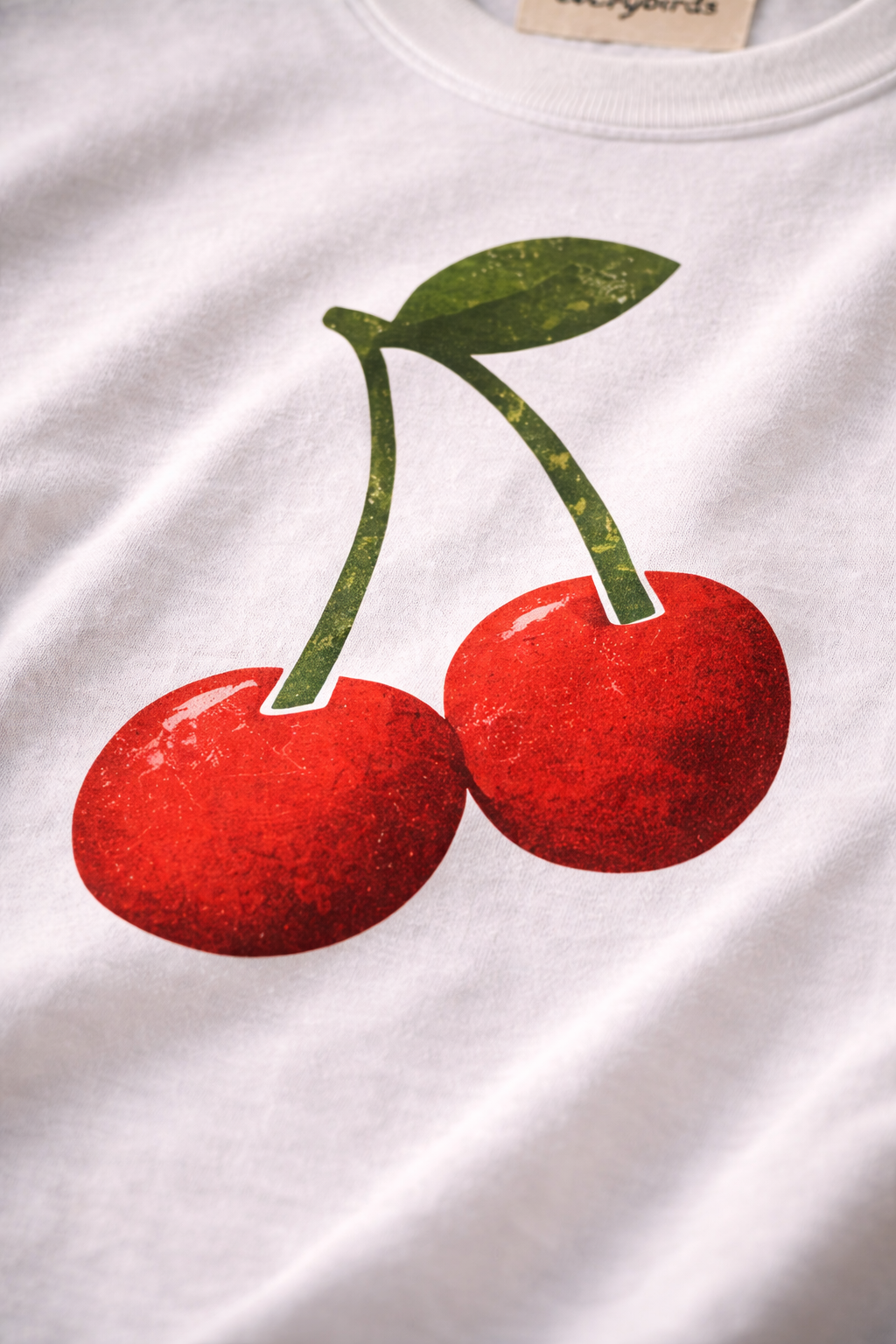 the "cherry" tee