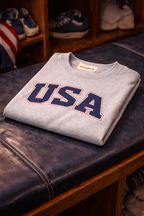 the "USA" tee